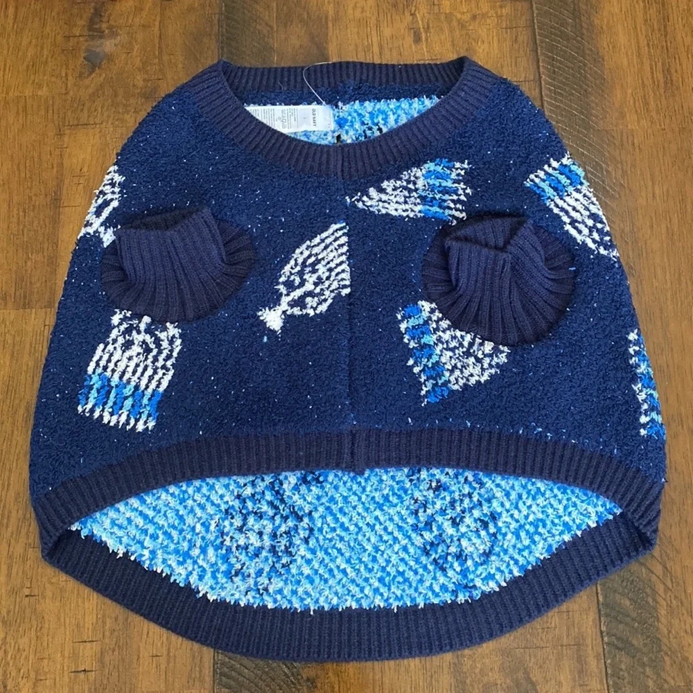 Cozy-Knit Patterned Sweater for Pets
